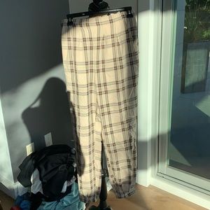 plaid pants